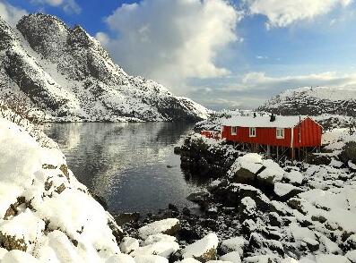 Winter in Norway as the best travel time